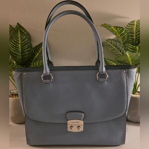 Coach Blue Shoulder Bag